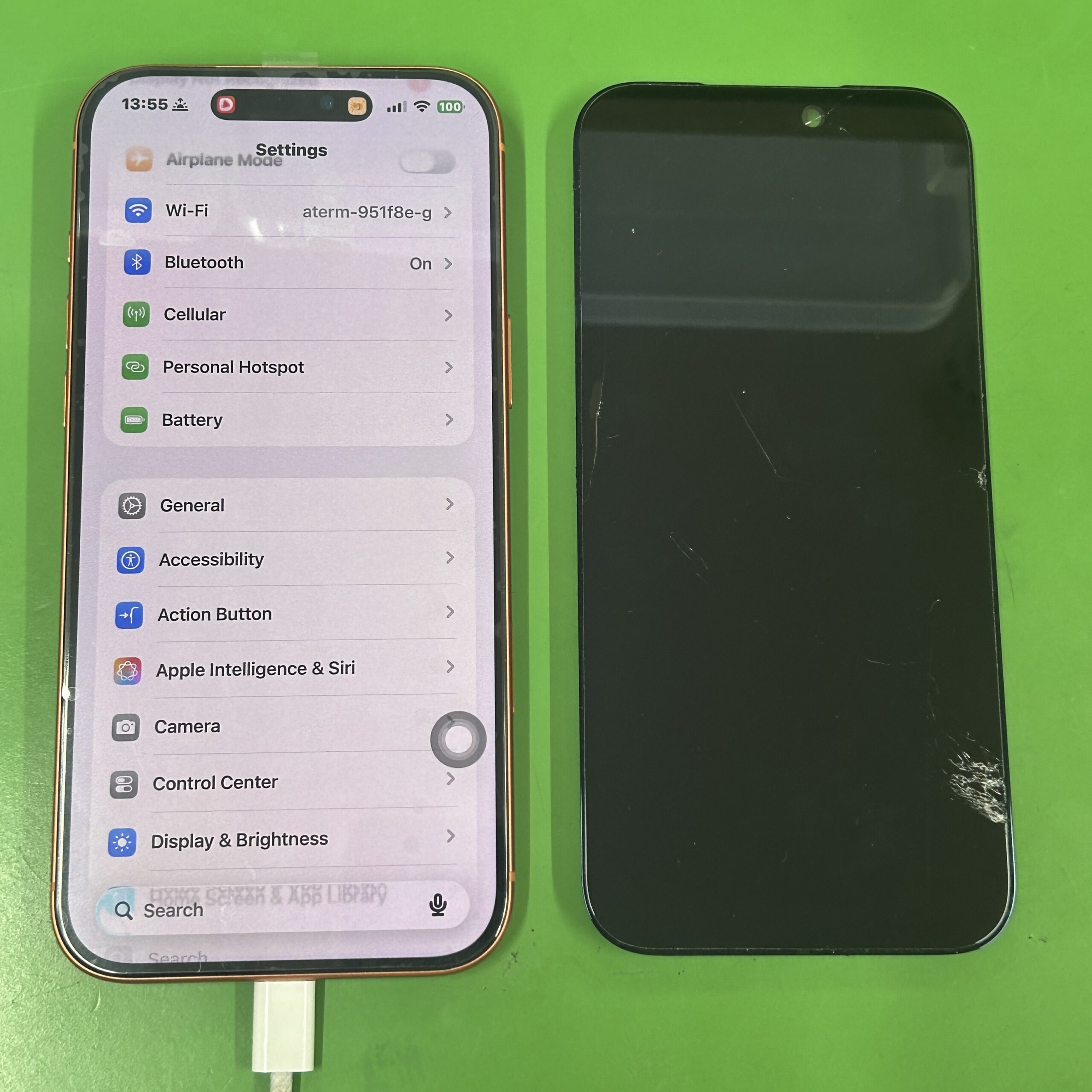 iPhone 17ProMax フロントパネル交換